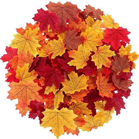 where can i get a bag of fake leaves|faux fall leaf.